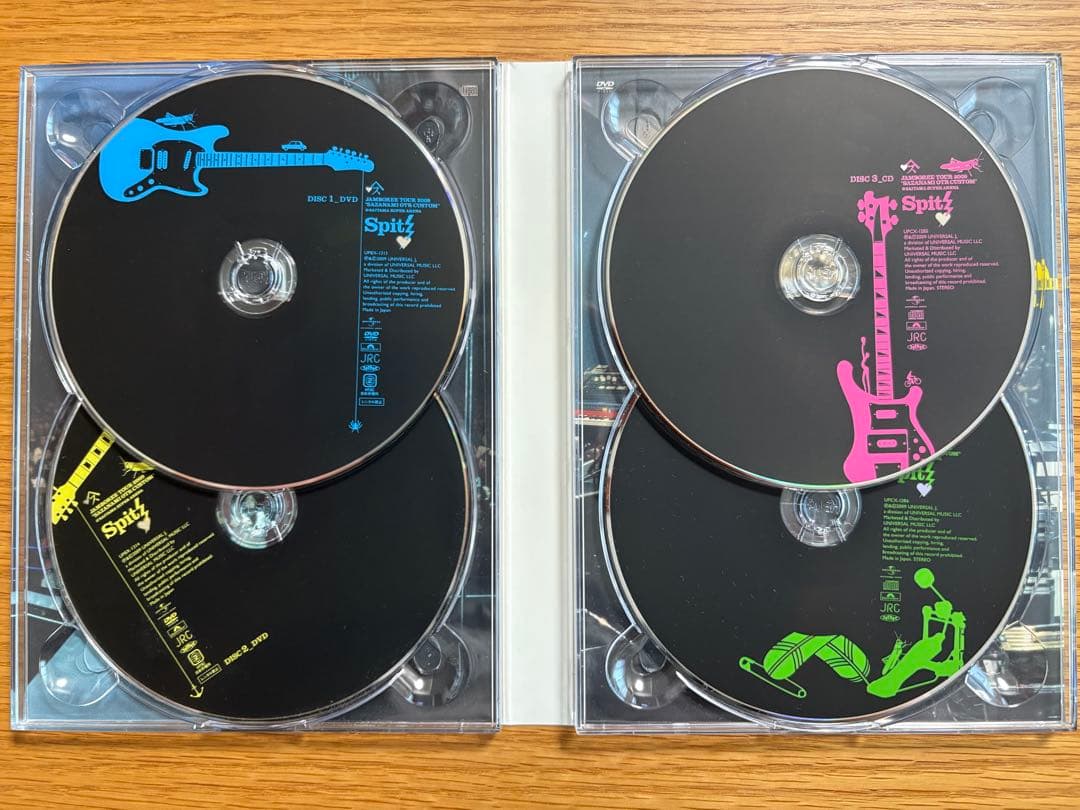 スピッツ Spitz さざなみOTRカスタムDVD2枚 CD2枚『初回限定版』