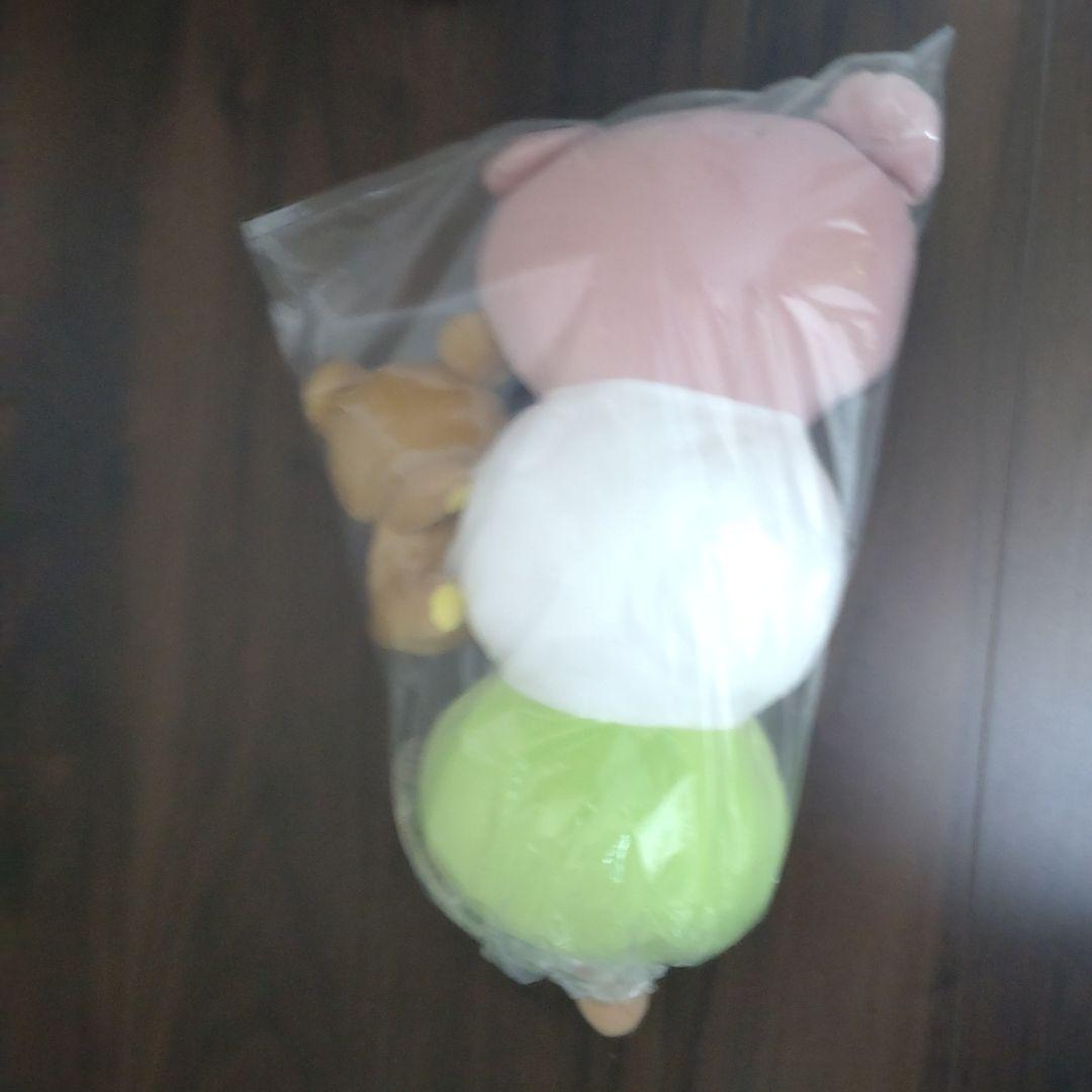 リラックマ茶屋　３色団子ぬいぐるみ　XＬ　コリラックマ