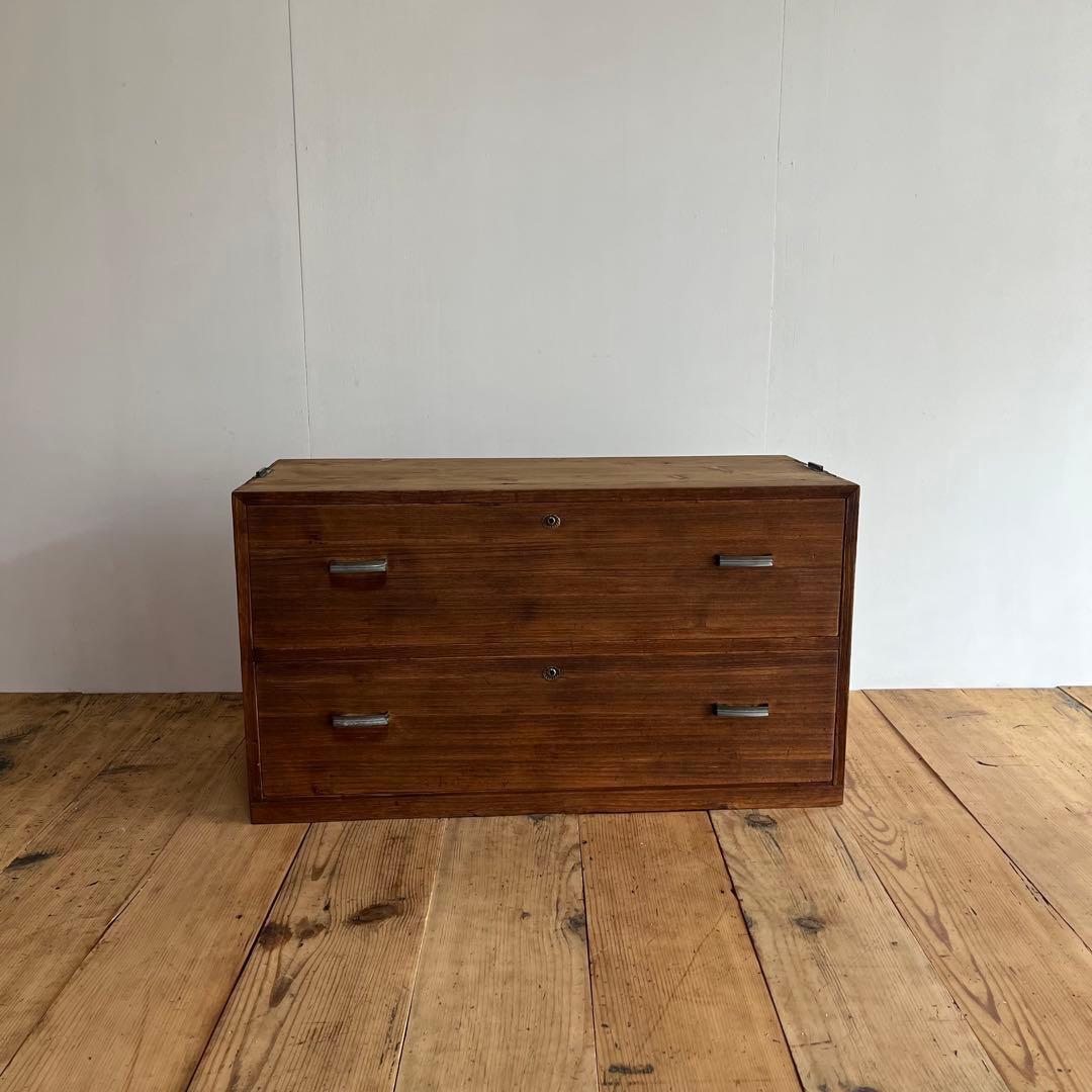 専用 アンティーク チェスト 箪笥 ローボード テレビ台 昭和レトロ z771