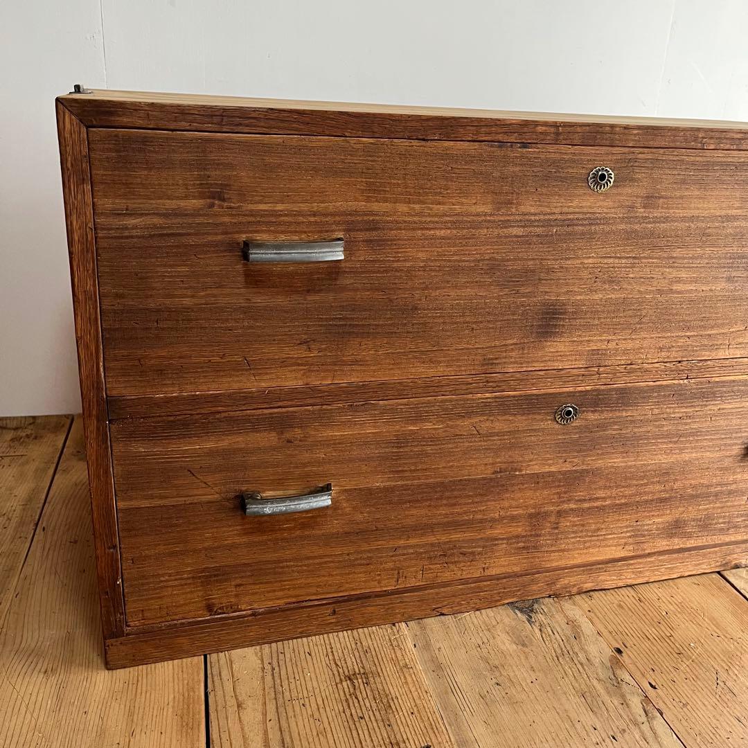 専用 アンティーク チェスト 箪笥 ローボード テレビ台 昭和レトロ z771