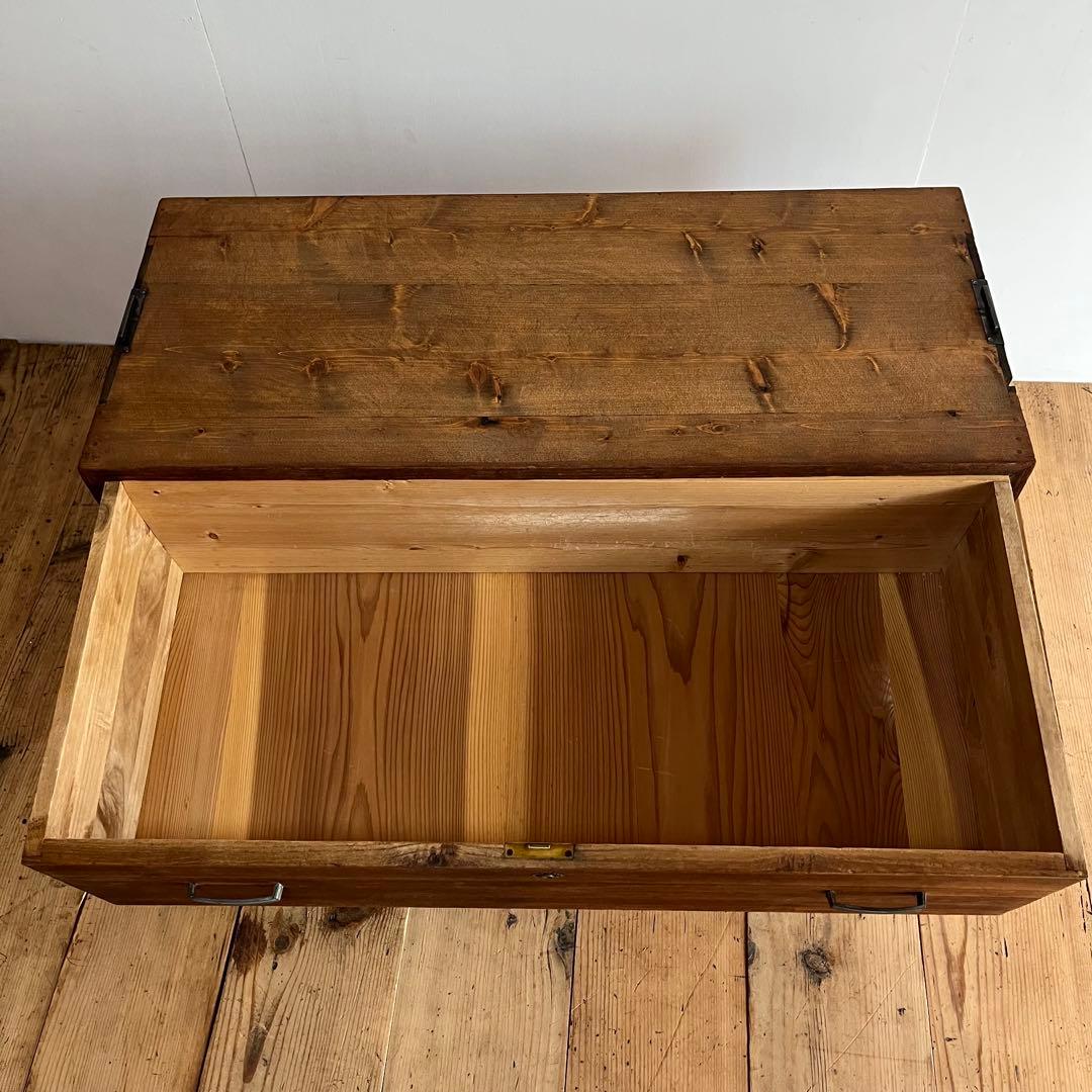 専用 アンティーク チェスト 箪笥 ローボード テレビ台 昭和レトロ z771