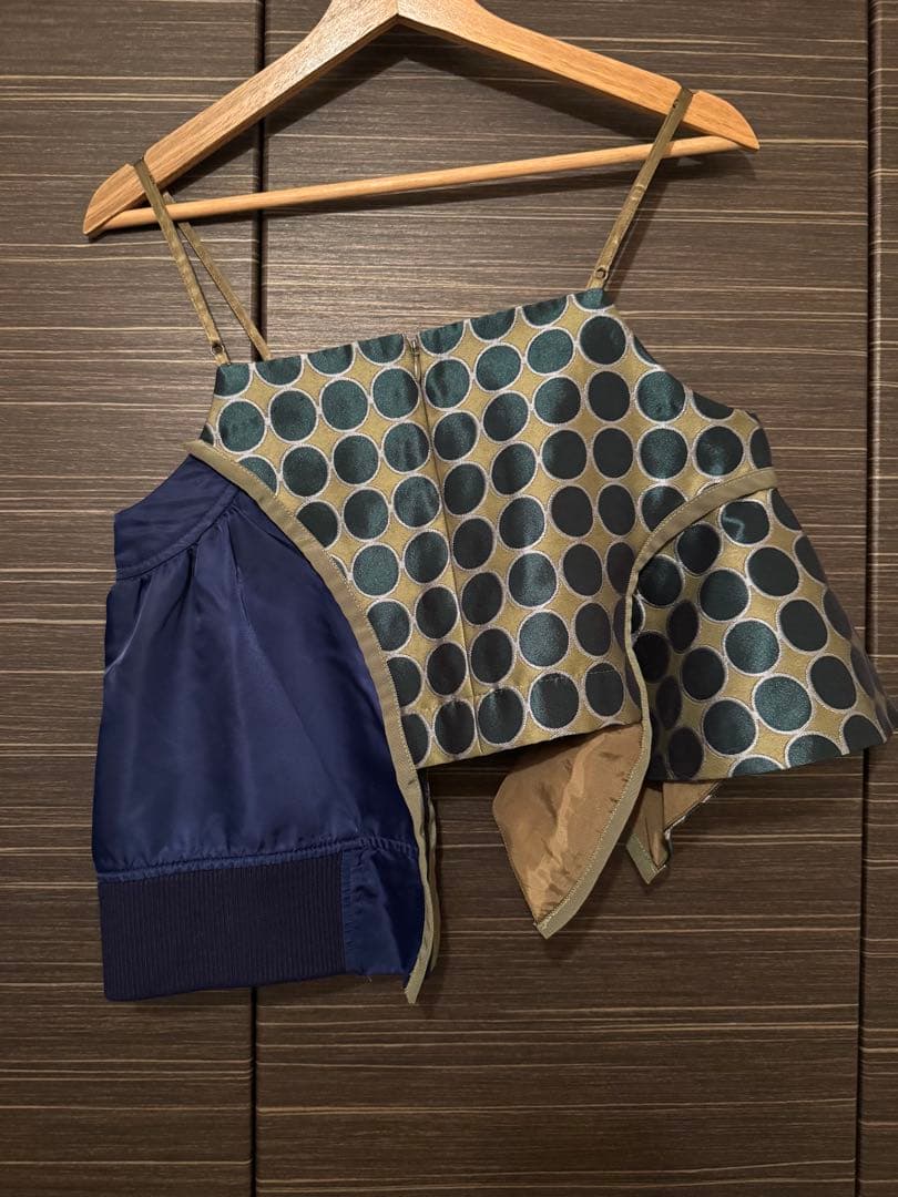 UN3D. ドット柄キャミソール