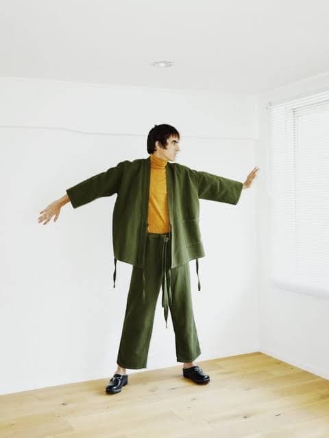 新品 FreshService 作務衣 刺し子 ジャケット コート