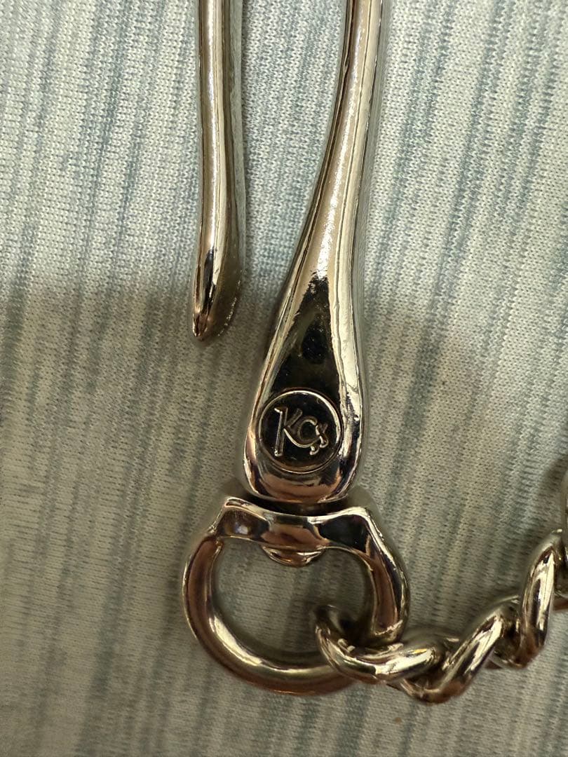 KC'sウォレットチェーン シルバー925