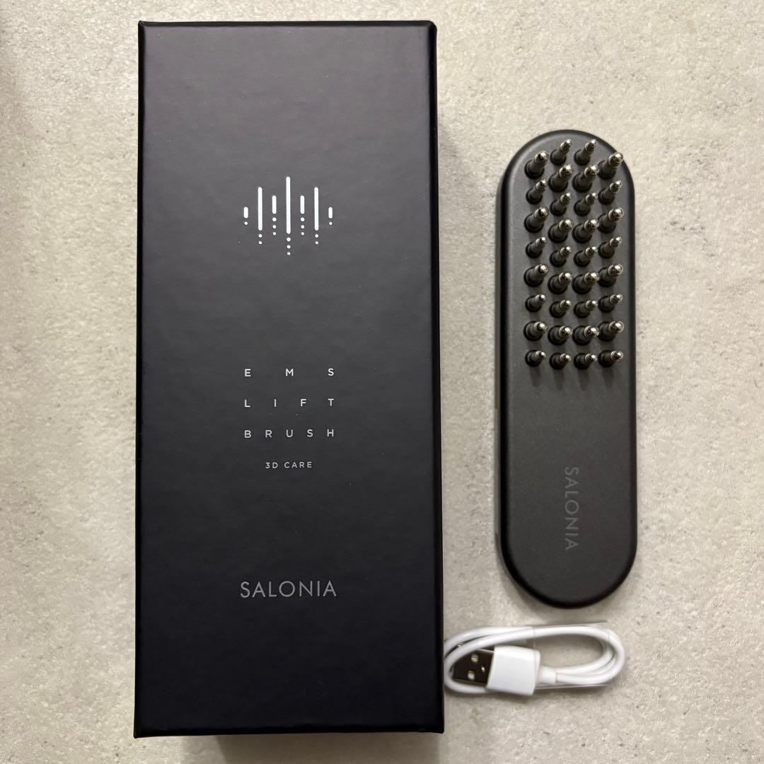 【お盆期間タイムセール】SALONIA サロニア　EMSリフトブラシ　電気ブラシ
