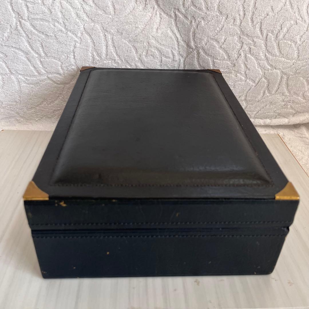 ロレックス　ジュエリーボックス　時計ケース　濃紺