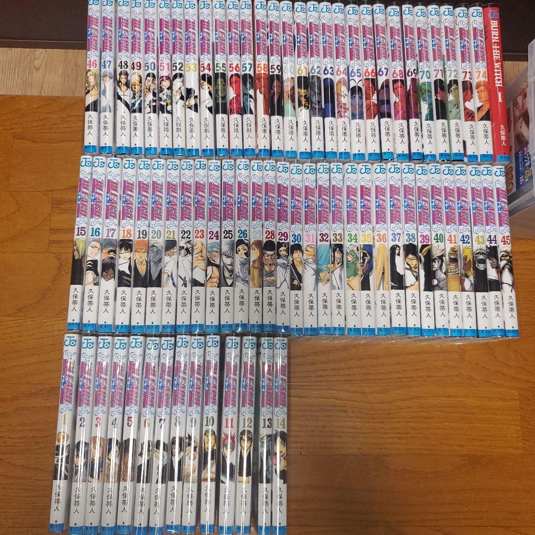BLEACH 全74巻セット+ BURN THE WITCH 久保帯人
