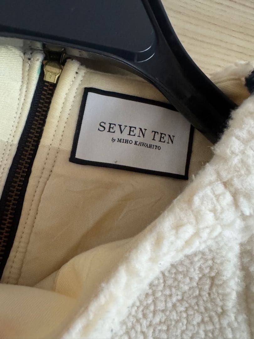 12/14まで割引★セブンテンバイミホカワヒト★ボアプルオーバー(オフホワイト)