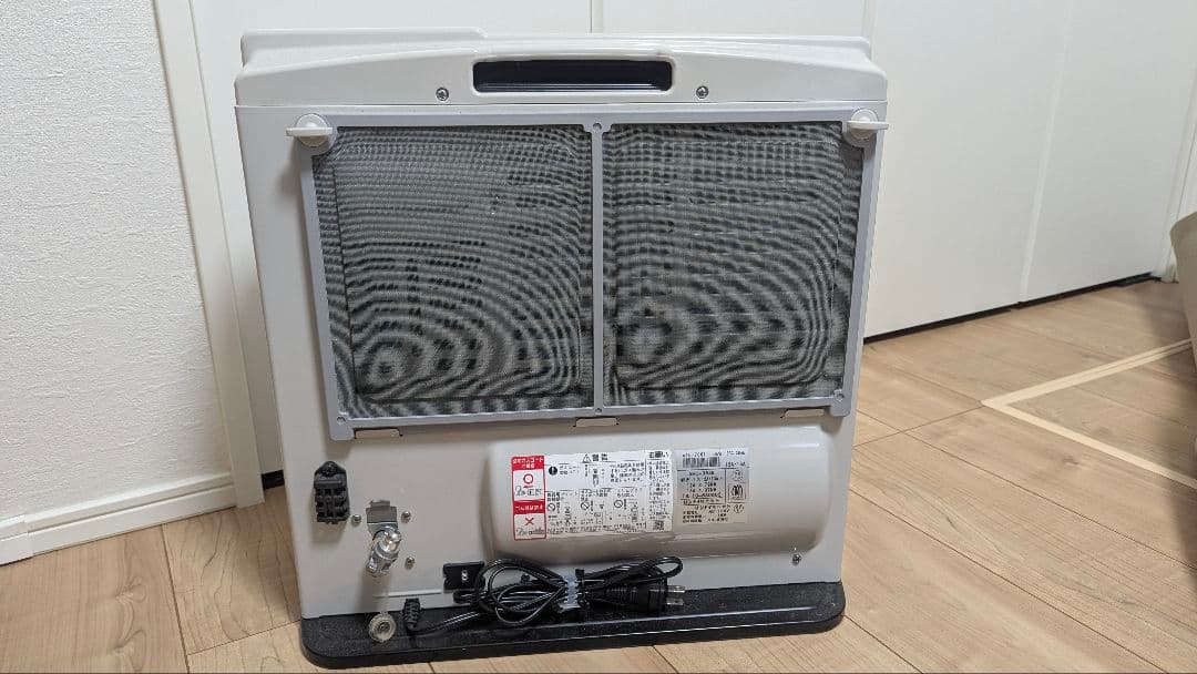 リンナイ ガスファンヒーター 都市ガス用