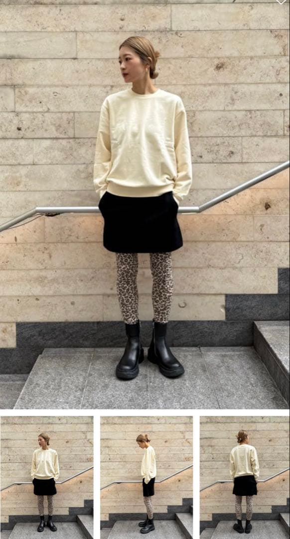 大人気　＜6(ROKU)＞レオパード レギンス　完売品