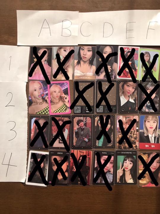 twice 公式トレカ