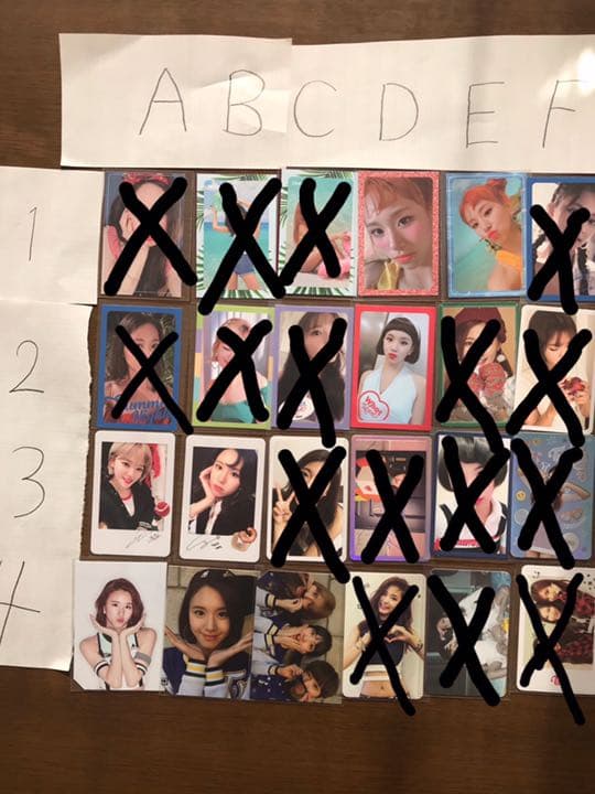 twice 公式トレカ