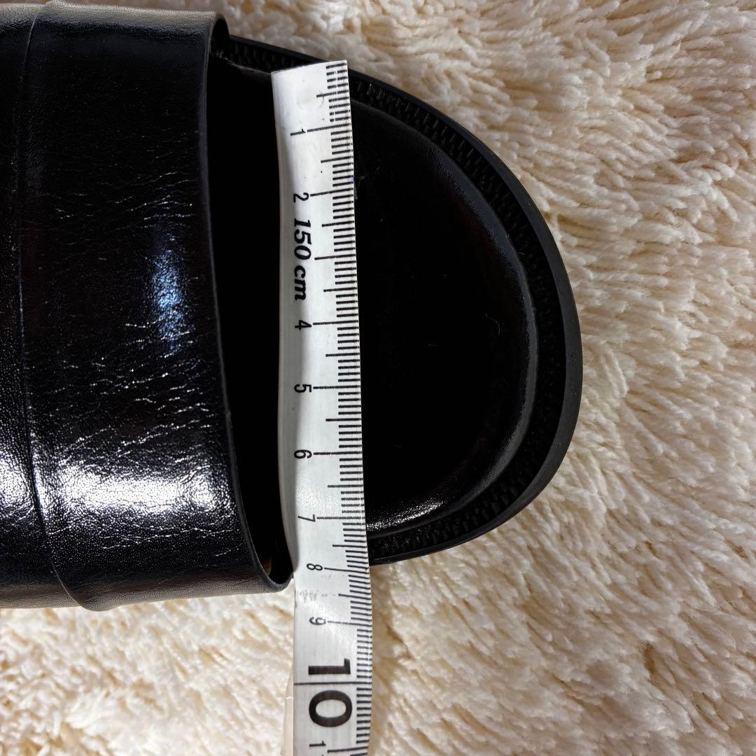 【美品】BALLY サンダル　メンズ　レザー　箱と保管袋付き