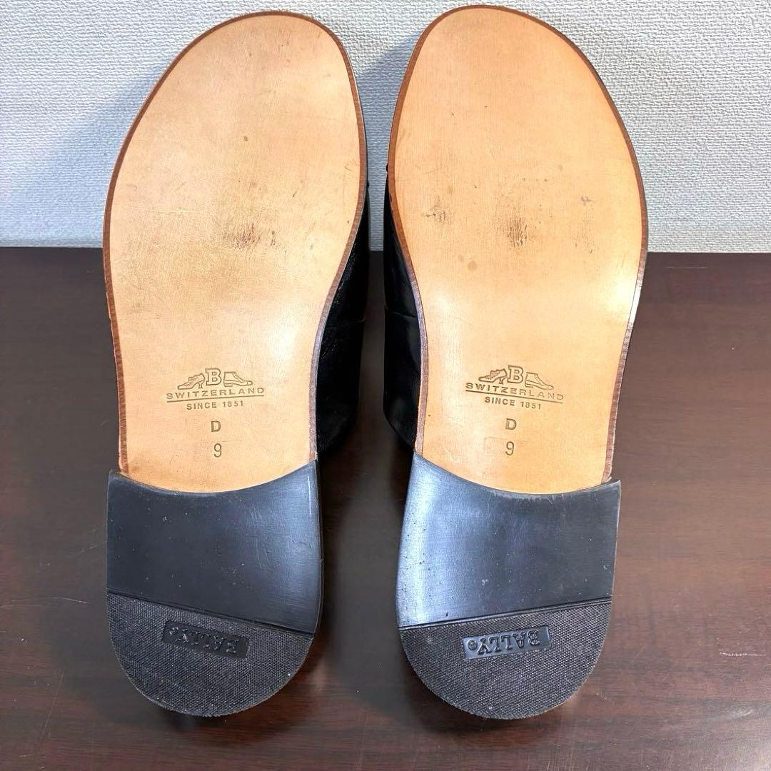 【美品】BALLY サンダル　メンズ　レザー　箱と保管袋付き