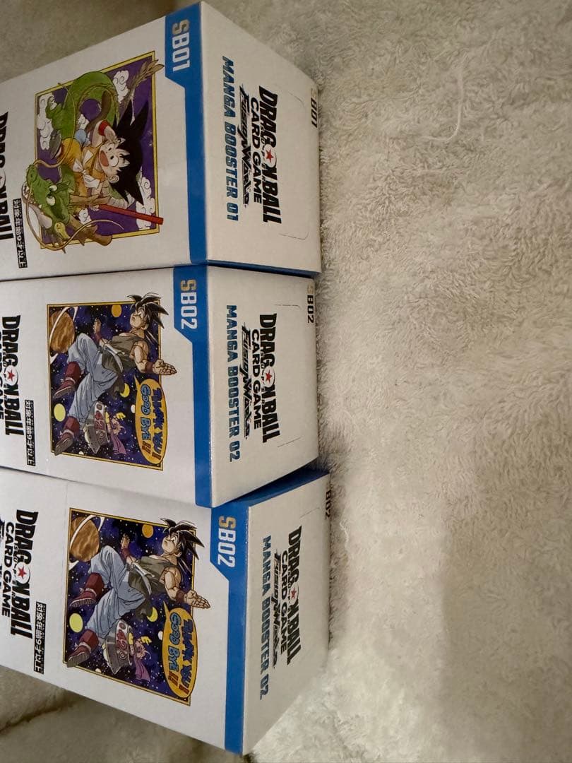 ドラゴンボール マンガブースターセット SB01 SB02