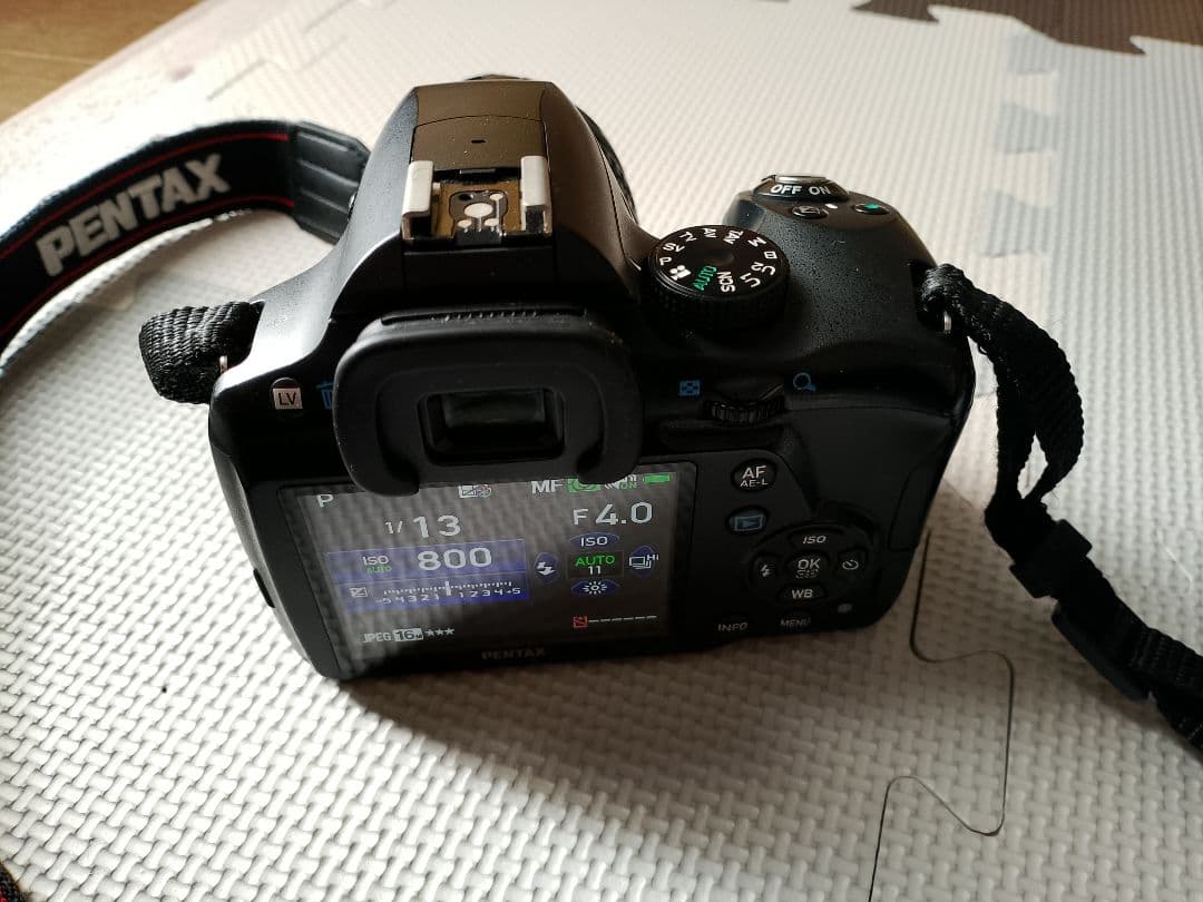 PENTAX デジタル一眼レフ K-50 レンズキット 黒 ジャンク黒死病