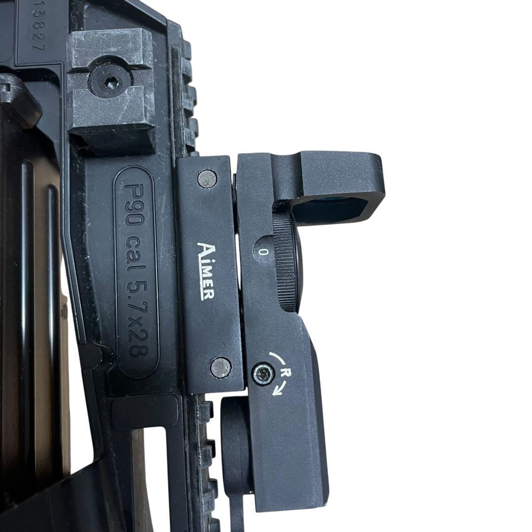 【良品】東京マルイ P90 ドットサイト付き AIMER