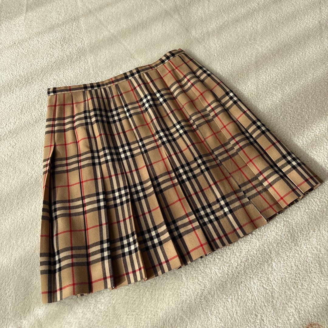 美品⭐︎BURBERRY BLUE lABELノバチェック　巻きスカート36
