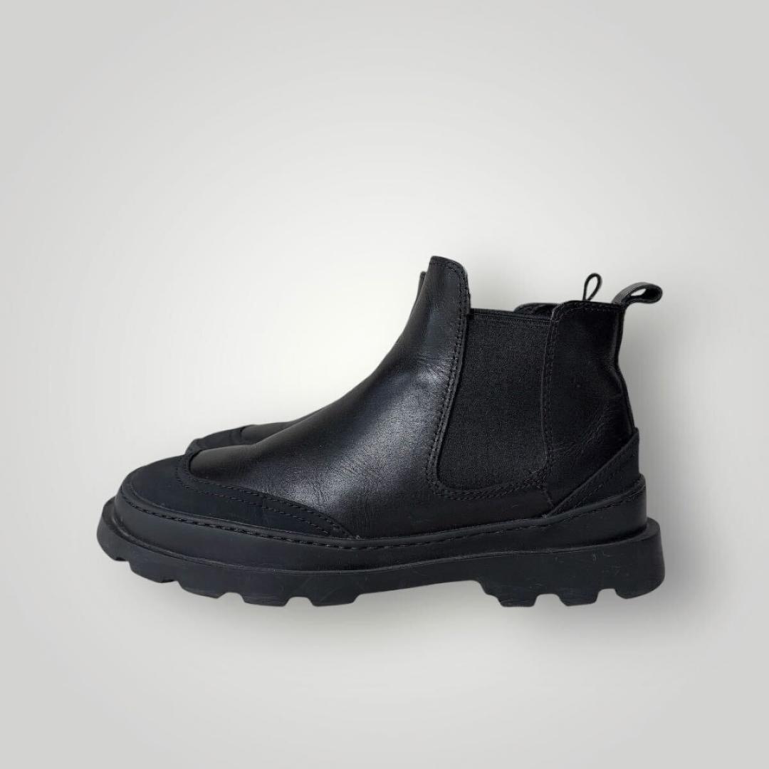 ［美品］CAMPER カンペール レザー BRUTUS サイドゴアブーツ 37