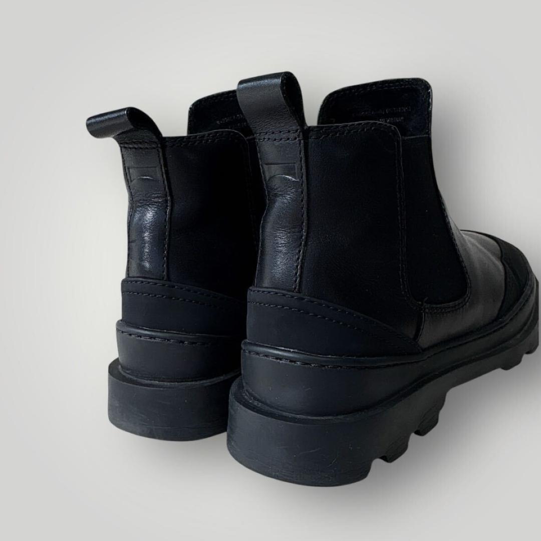 ［美品］CAMPER カンペール レザー BRUTUS サイドゴアブーツ 37