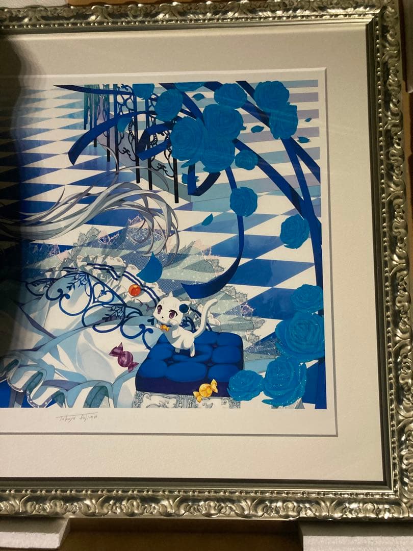 藤真拓哉 「VIVIDCOLOR BLUE」 アールビバン　版画　25部限定