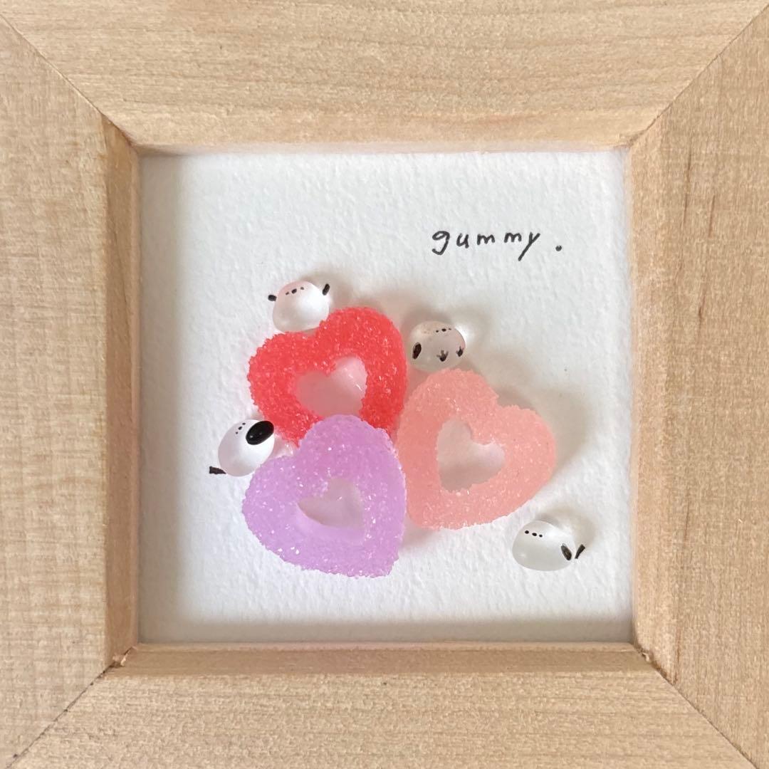 シマエナガ　おっとっと！　シーグラスアート