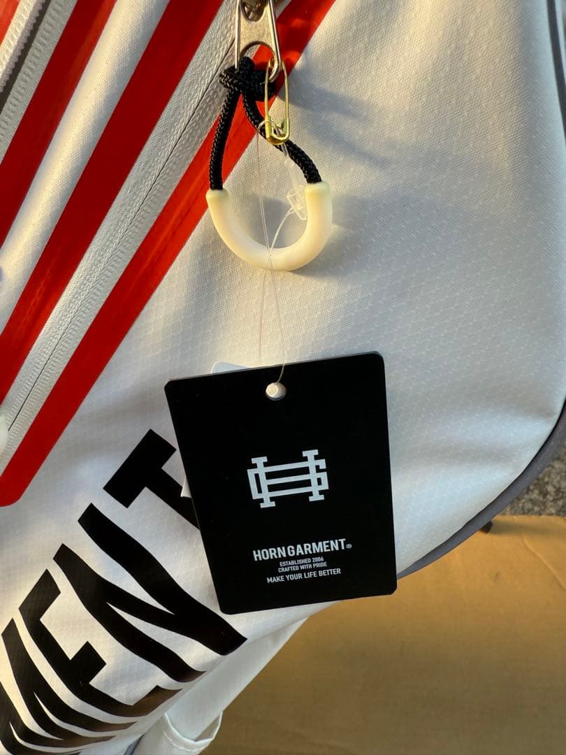 【新品未使用】ホーンガーメント　スタンド　キャディバッグ　フードカバー付