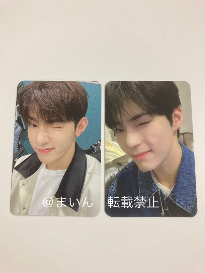 【値下げ中】zb1 kcon Japan 特典トレカ  ジャンハオ　ソンハンビン