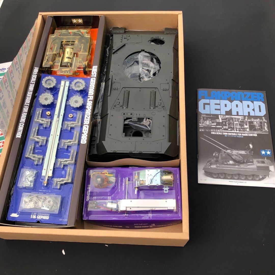 タミヤ ゲパルト 1/16 ラジコン RC戦車 未使用 美品【プロポのおまけ付】