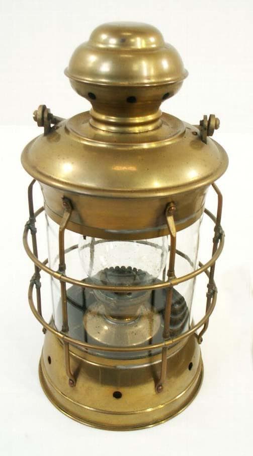 クラシック　ANCHOR アンカーランプ ネルソンランプ オイルランタン 真鍮