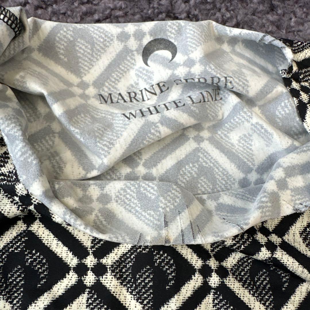 マリーンセル　オールオーバー ムーン ジャージートップ　サイズXS