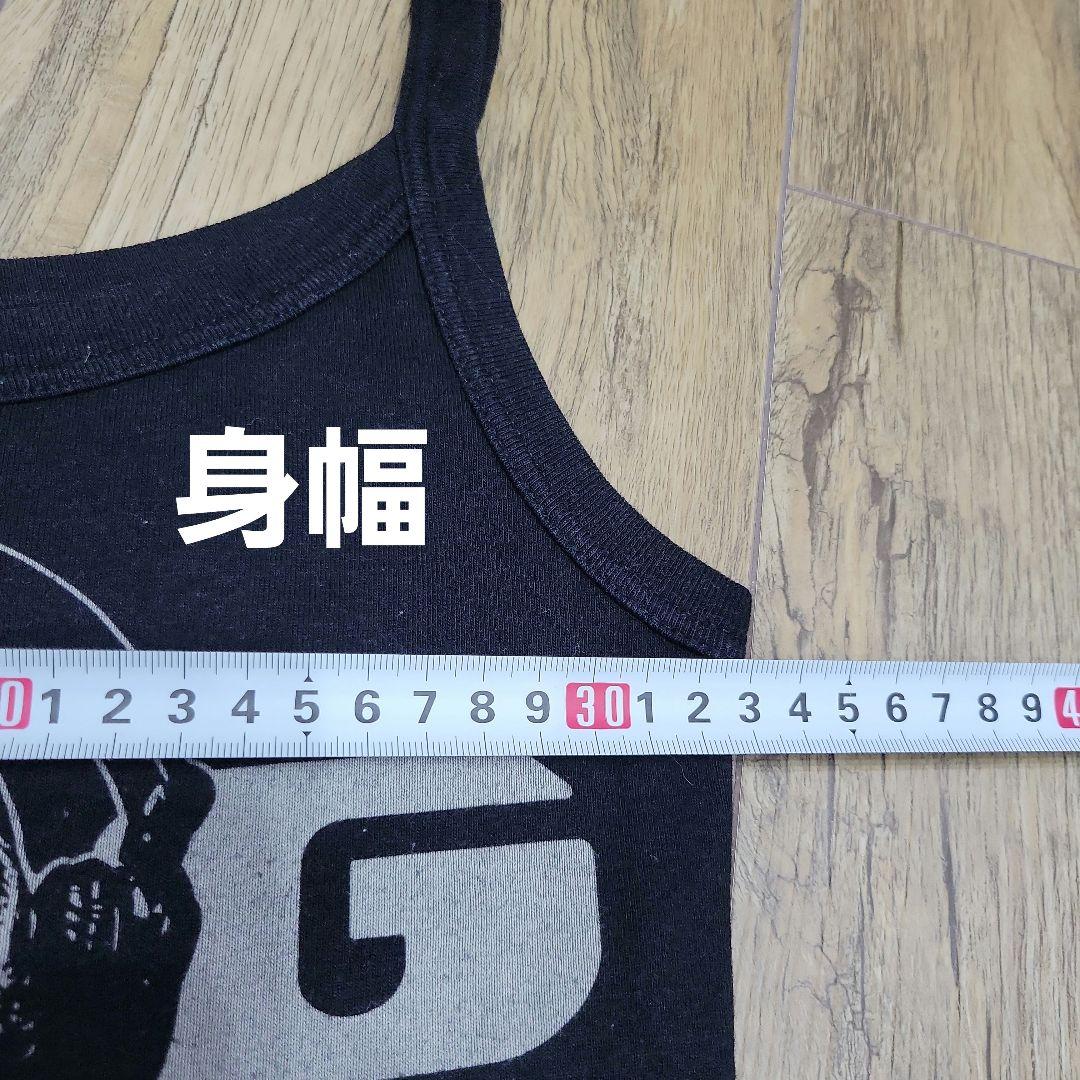 ブラック キャミソール ヘッドフォンスカル