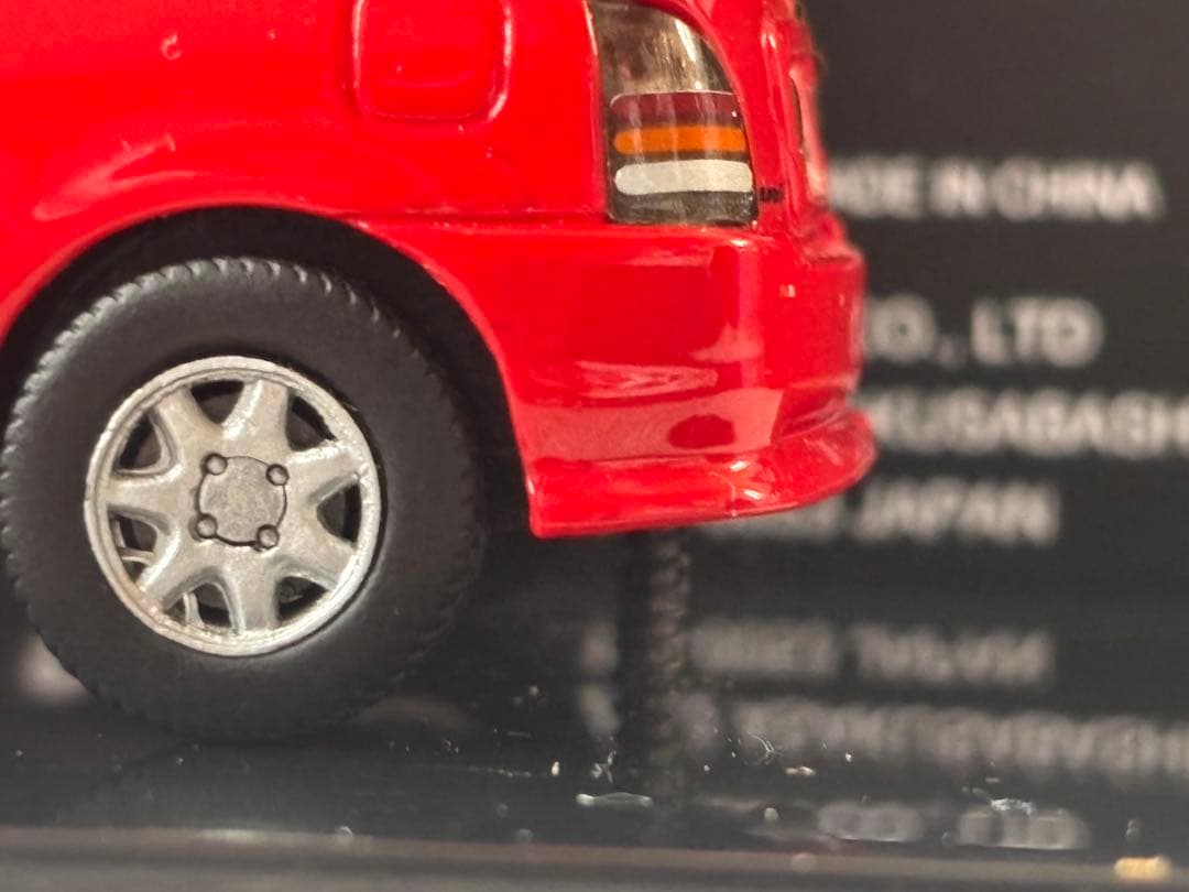 “激レア” wit's トヨタ　スターレット　グランツァV 赤　後期