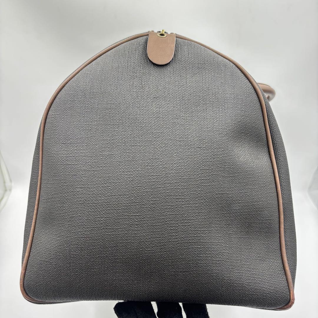 dunhill ダンヒル レザー ボストンバッグ ハンドバッグ PVC 大容量