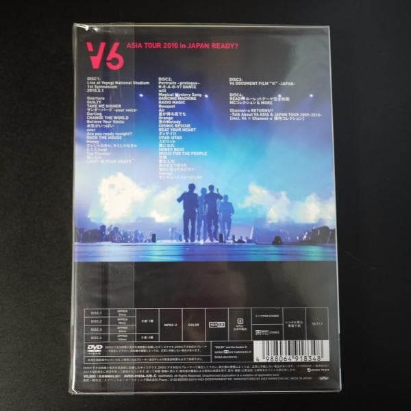V6 ASIA TOUR 2010 READY? 【READY?盤】