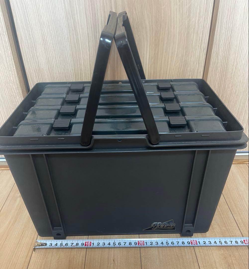 バス釣りワーム多数！・バスフィッシング 4BOX収納ボックス セット！