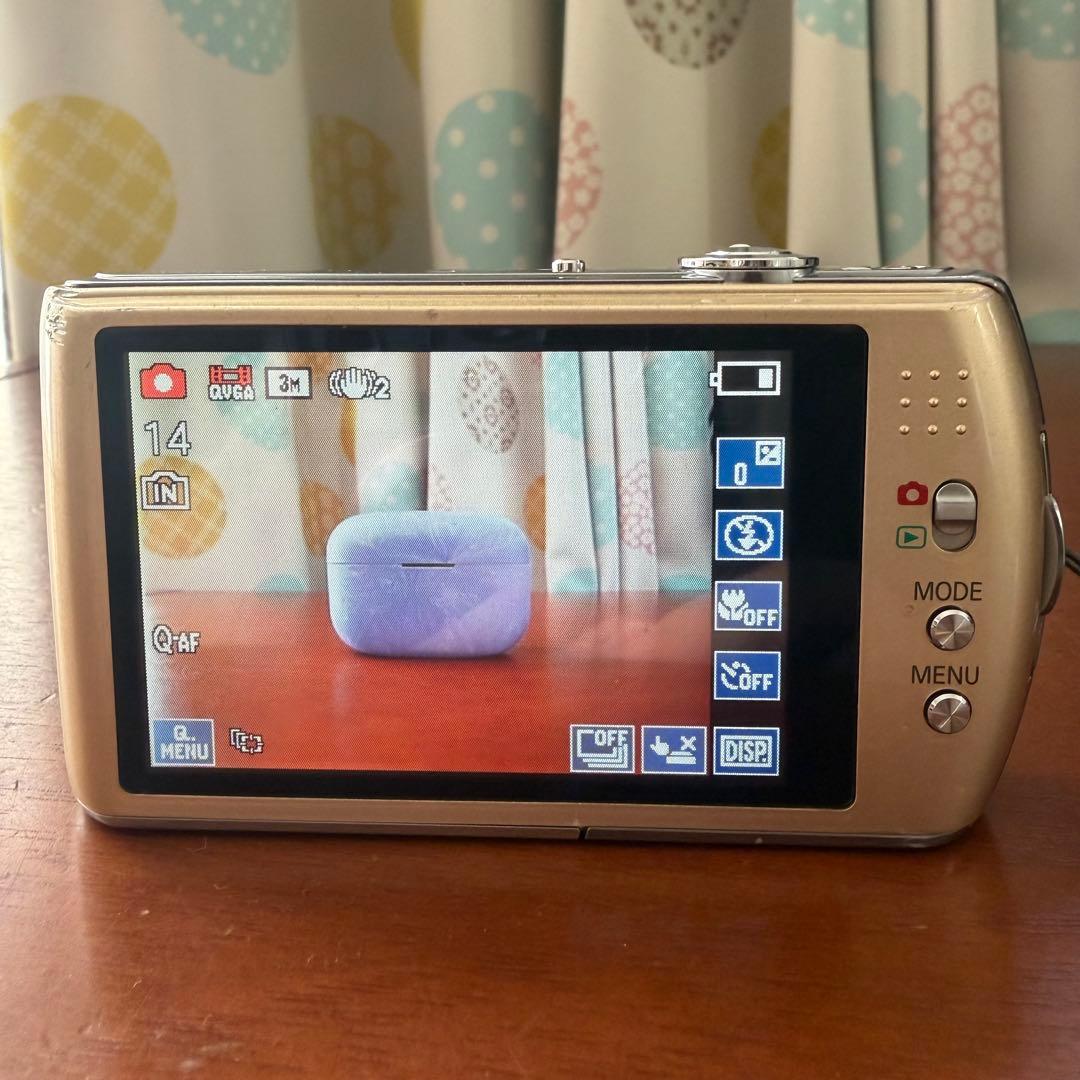 パナソニック LUMIX コンパクトデジタルカメラ DMC-FX70 ゴールド