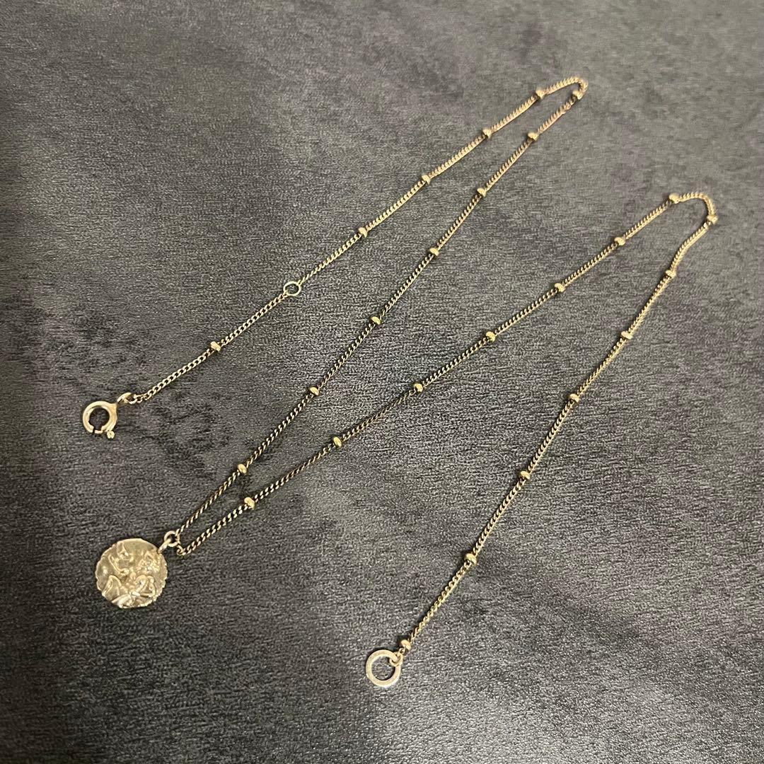 m*i様 MARIHAマリハZeus/Vaseスタッドチェーンネックレス47cm