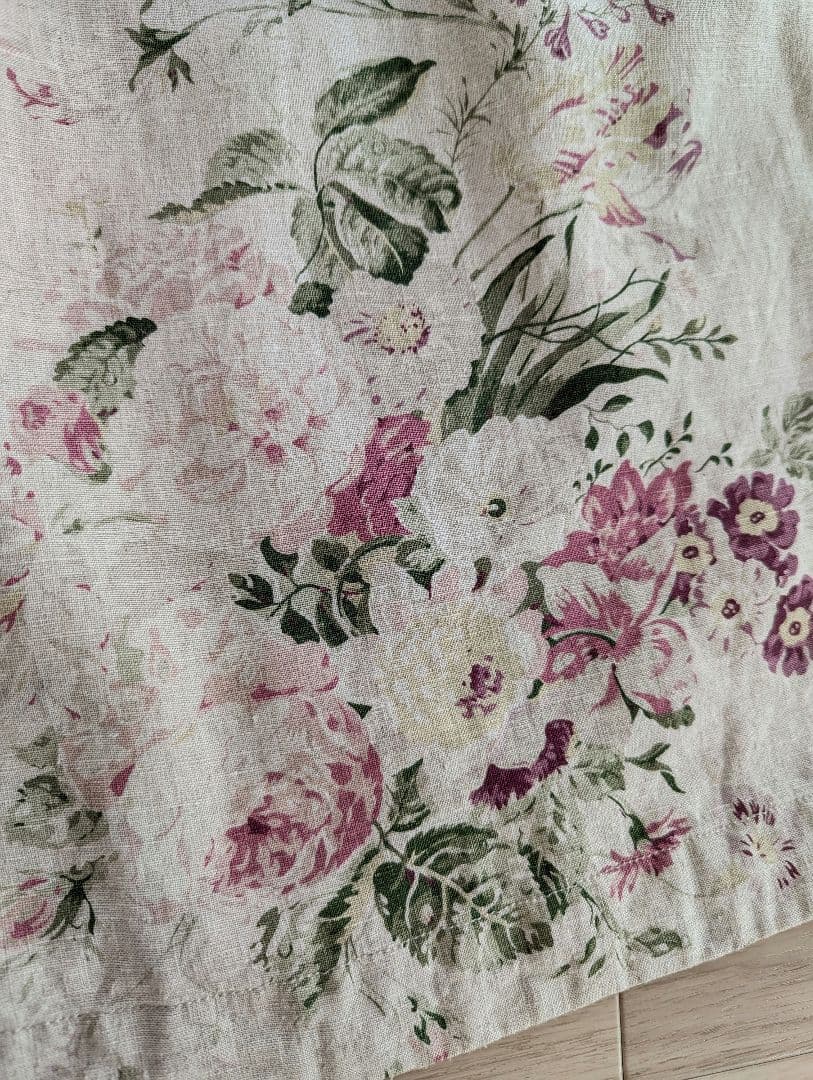 CABBAGES & ROSES　キャベジズ & ローゼス　リネンワンピース