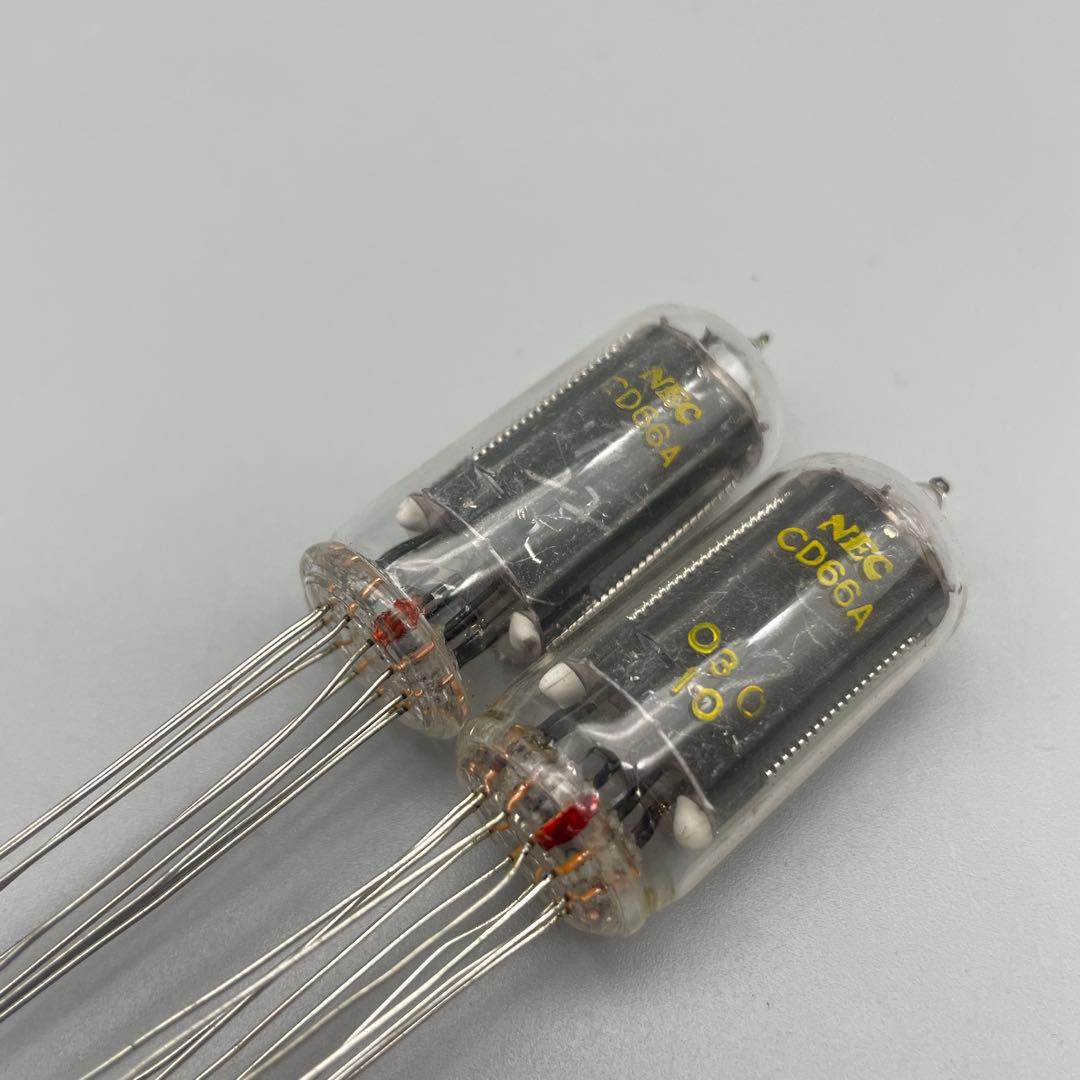 ニキシー管 NEC CD66A 真空管 ㉝