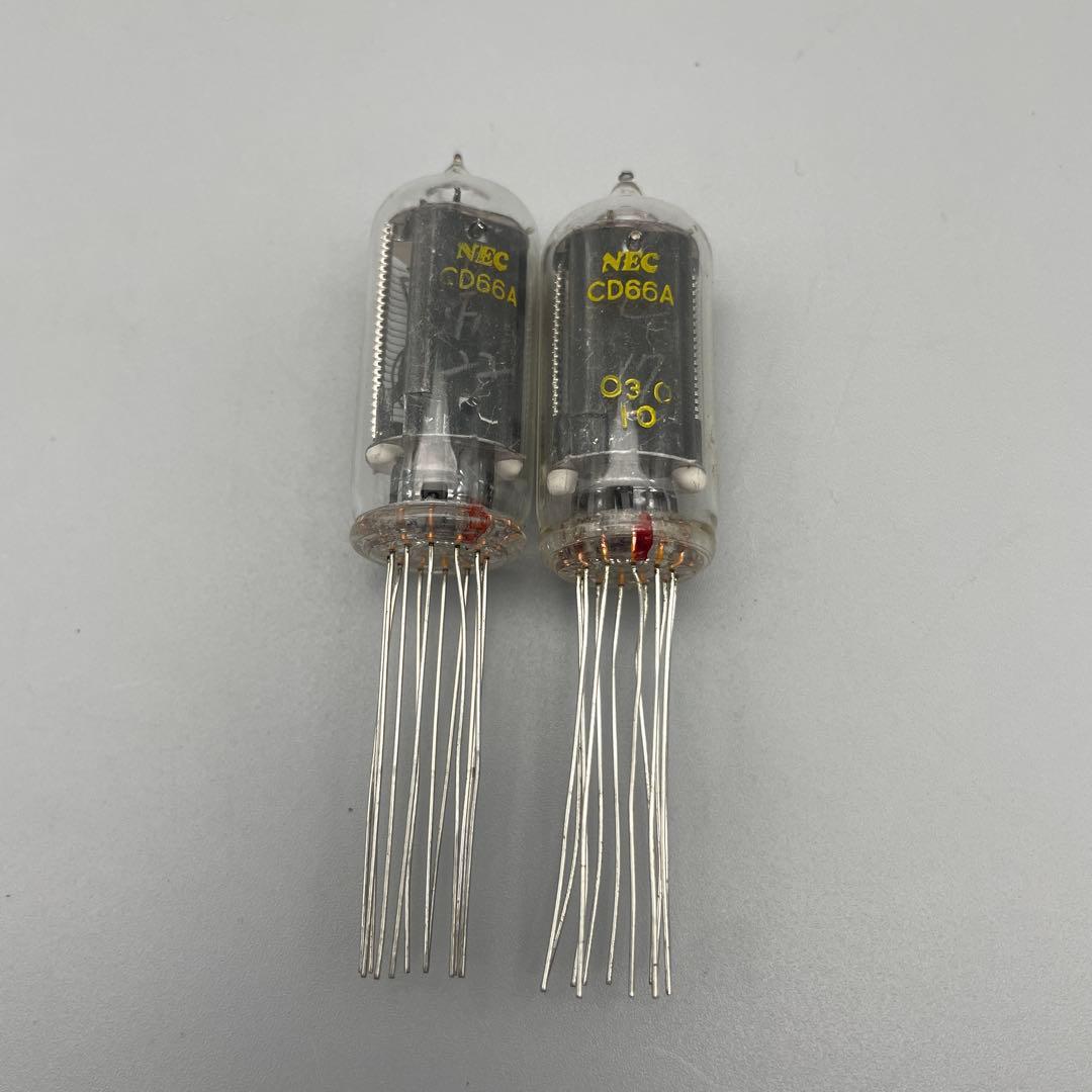 ニキシー管 NEC CD66A 真空管 ㉝