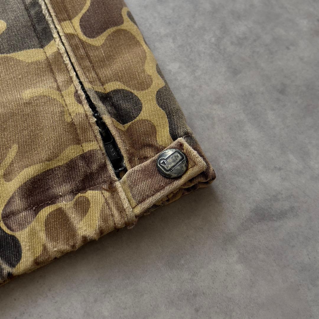 80s USA製 Woolrich ハンターカモ ハンティング オーバーオール