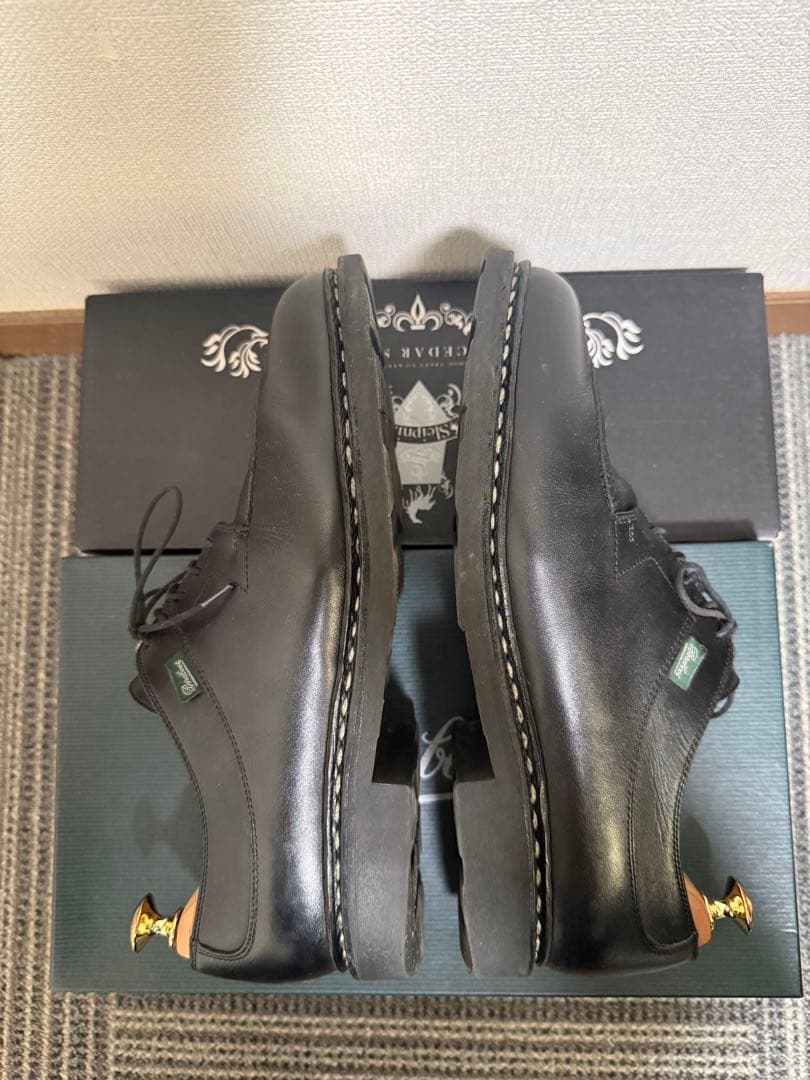 パラブーツ アヴィニョン UK8 シューツリー付き