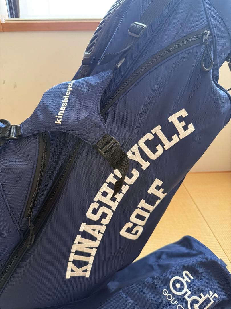 ジ*ン様 木梨サイクル　キャディバッグ　KINASHYCLE GOLF ゴルフ