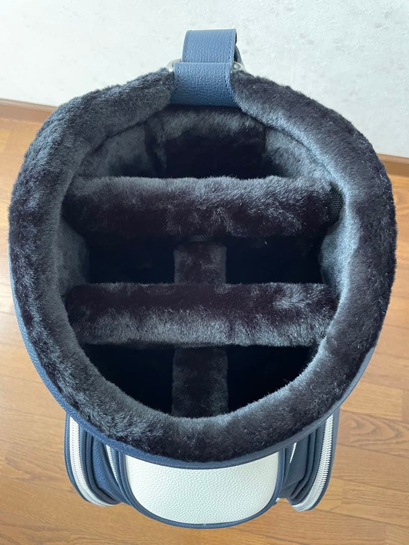 Maserati キャディバッグ ネイビー/ホワイト