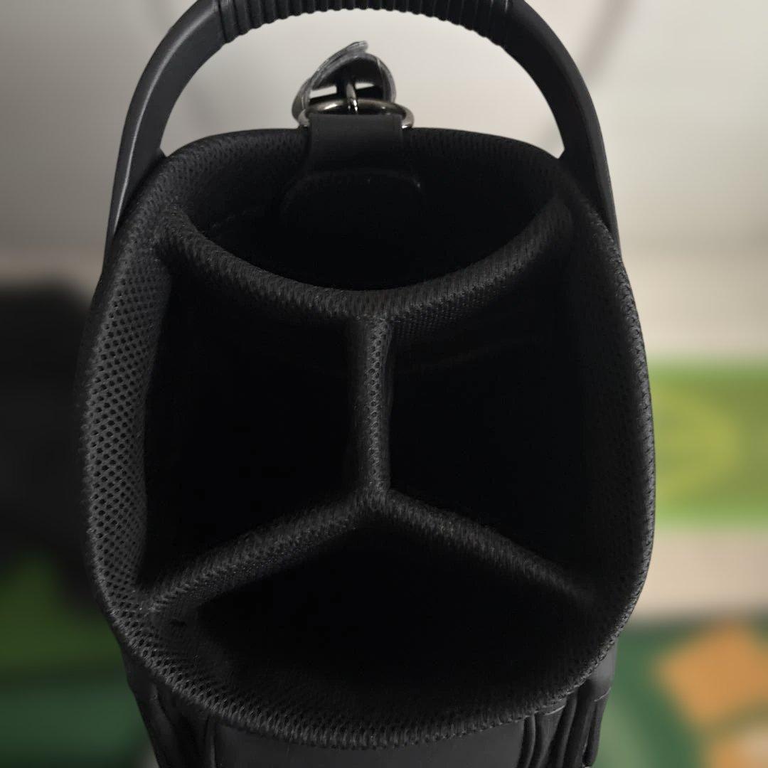 new balance キャディバッグ 黒/赤