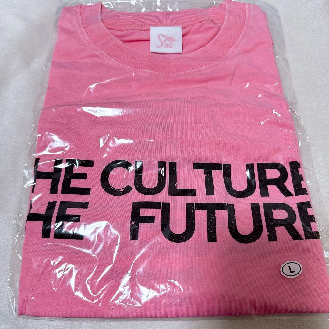 smtown live 2025 tシャツ　ピンク　Lサイズ　新品未開封