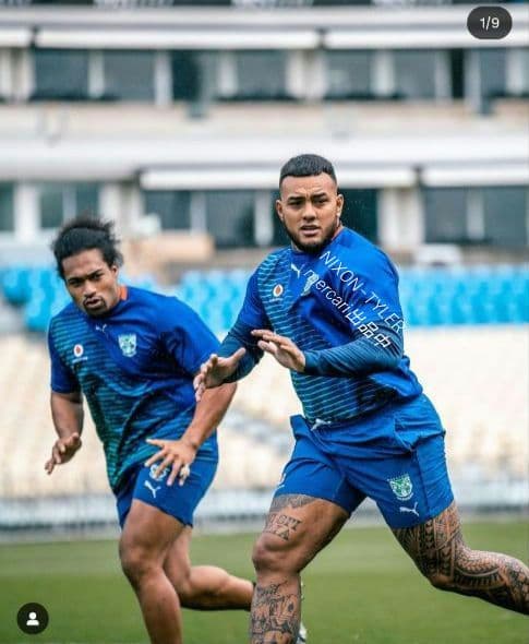 タ*キ様 【海外Ｌサイズ】NRL ボーダフォン・ウォーリアーズ '22トレーニン