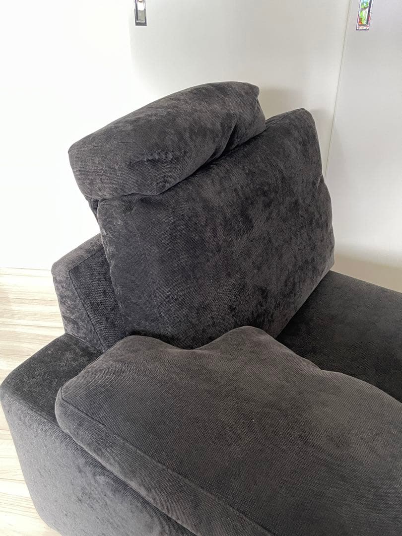 IDC大塚家具 DUO（デュオ） カウチソファー ヘッドレスト付き