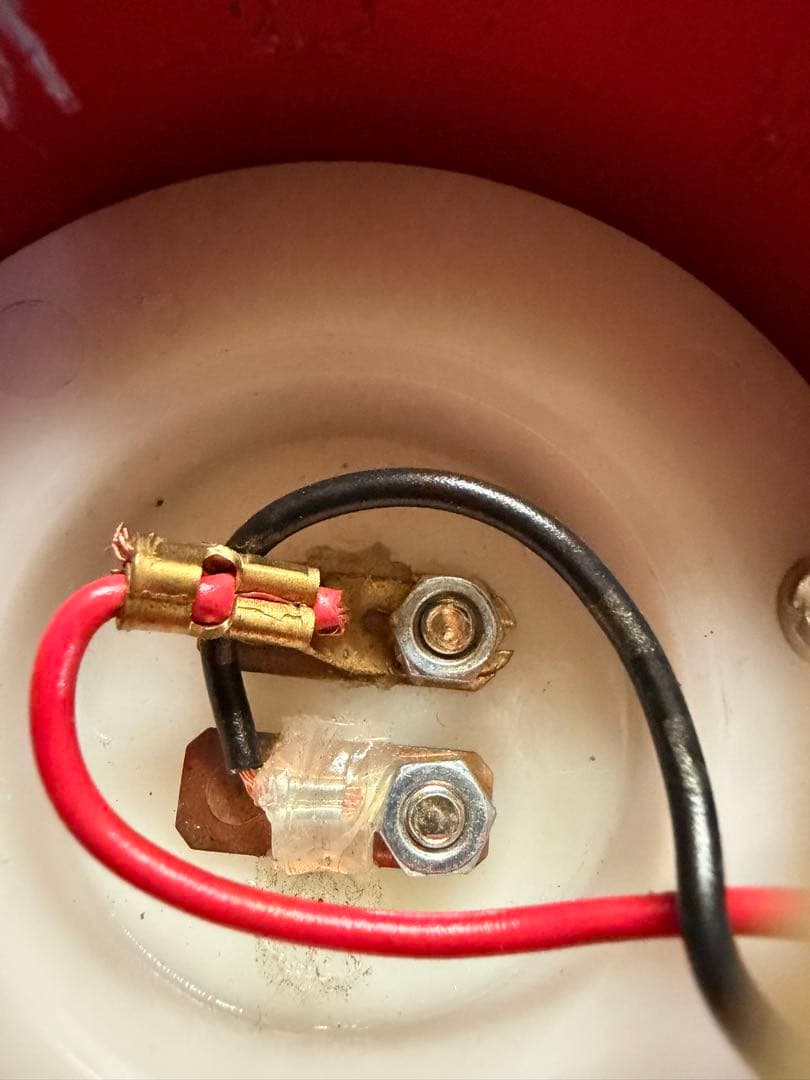 け*ん様 ワークスベル ラフィックス レッド ボルト・アースリング付